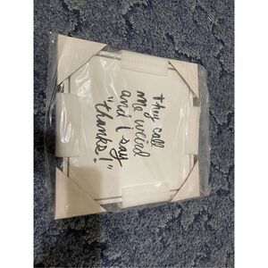 Mr. Kate The Wall Art Collection “They call Me Weird and I Say Thanks” Wall Deco